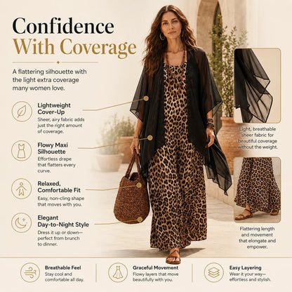 Catia Sestini™ Two-in-One Maxi Dress for Effortless Style