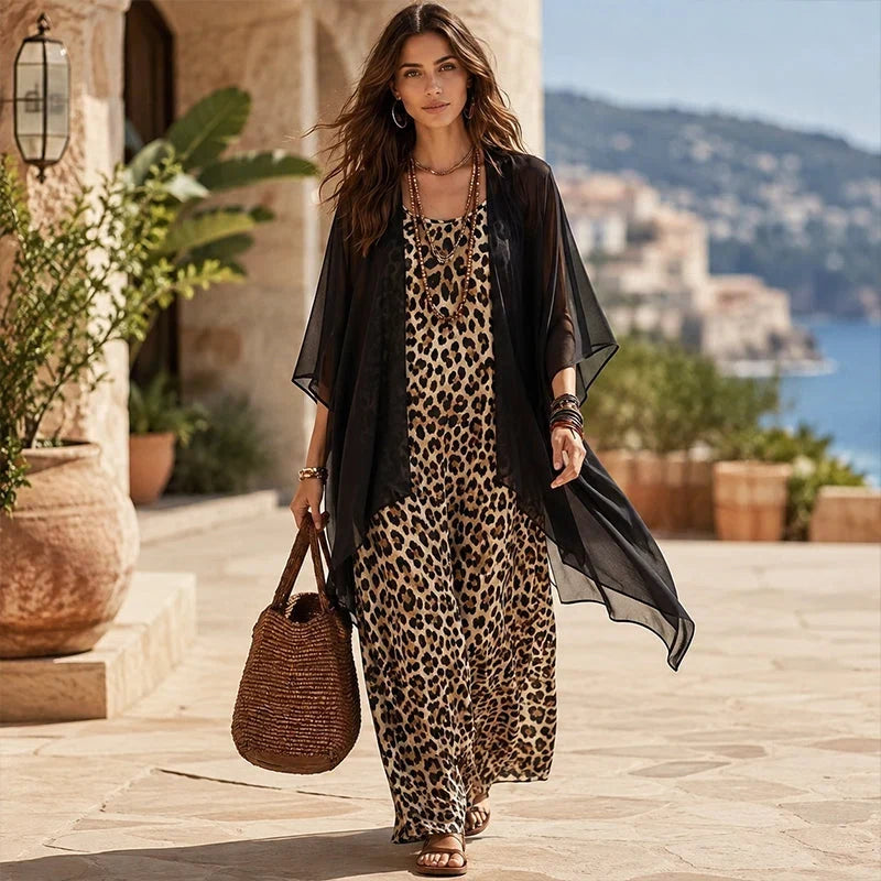 Catia Sestini™ Two-in-One Maxi Dress for Effortless Style
