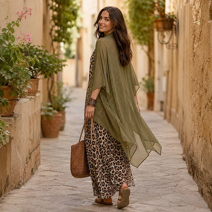 Catia Sestini™ Two-in-One Maxi Dress for Effortless Style