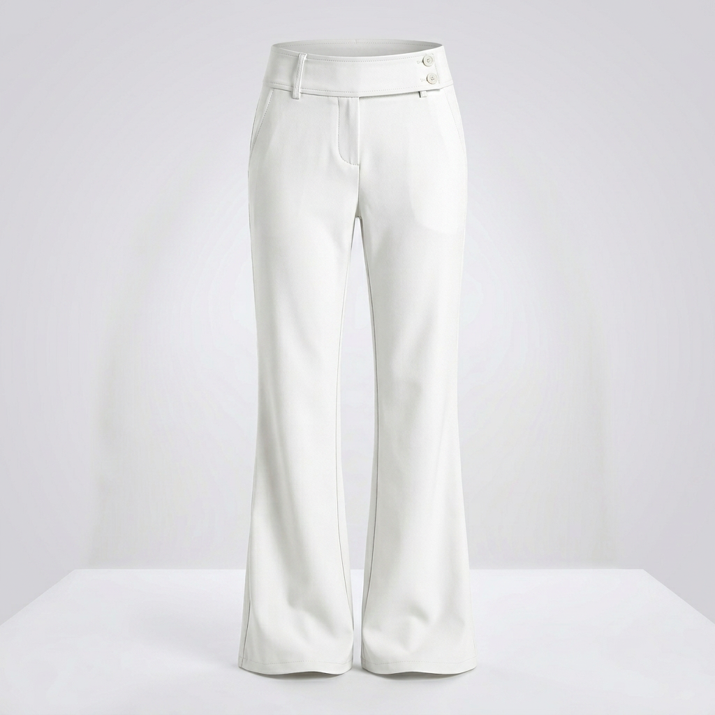 Cecilia Baldini™ Elegant Wide Leg Trousers