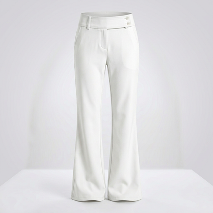Cecilia Baldini™ Elegant Wide Leg Trousers