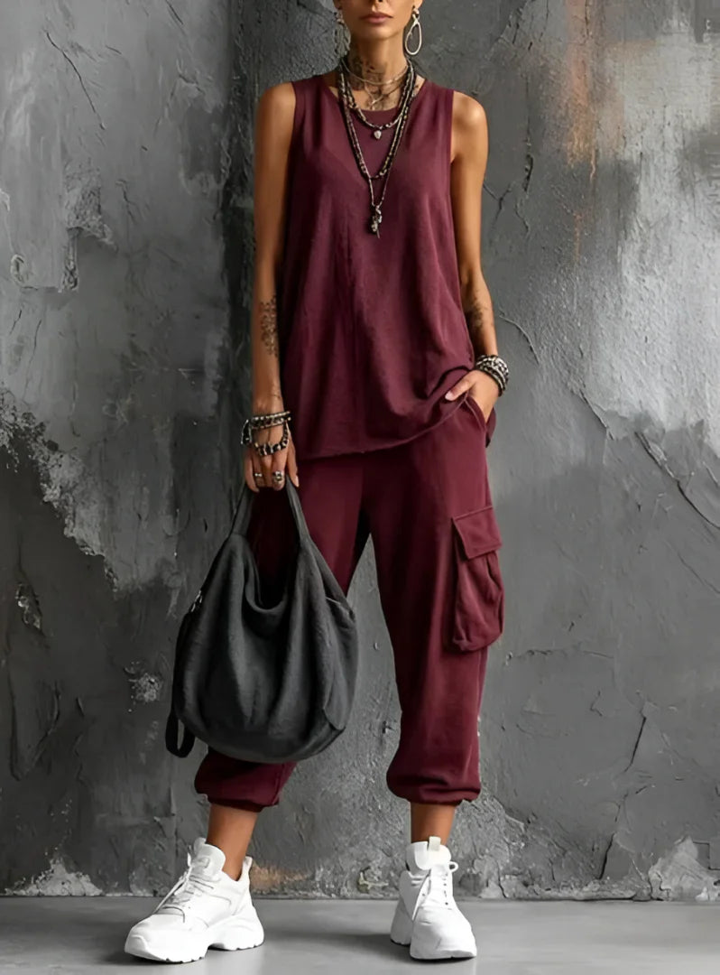 Cecilia Maraviglia™ Breathable Outfit Set for Effortless Elegance
