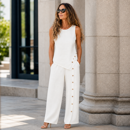 Celeste Maroni™ Effortless Two-Piece Set for Polished Everyday Style
