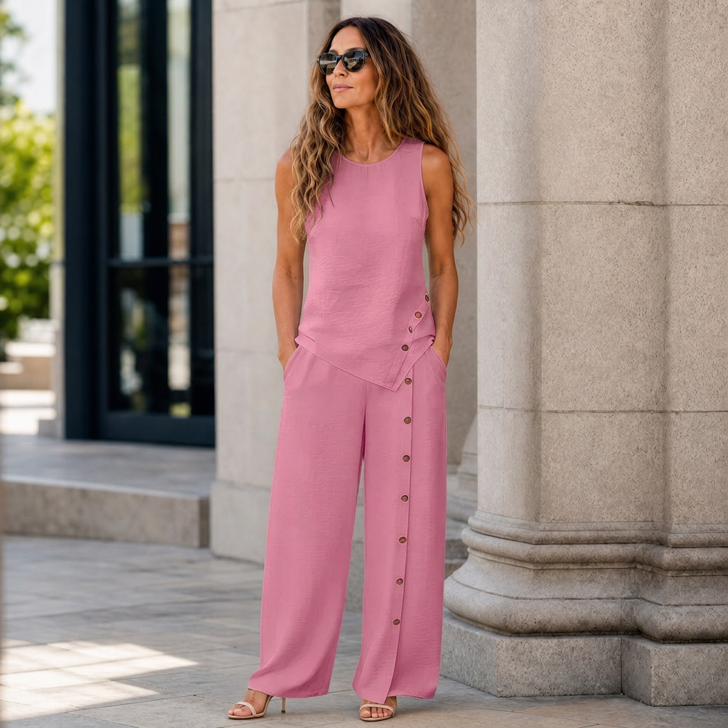 Celeste Maroni™ Effortless Two-Piece Set for Polished Everyday Style