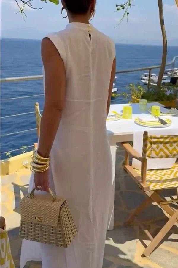 Chiara Imperatore™ Sleeveless Two-Piece Set for Effortless Style