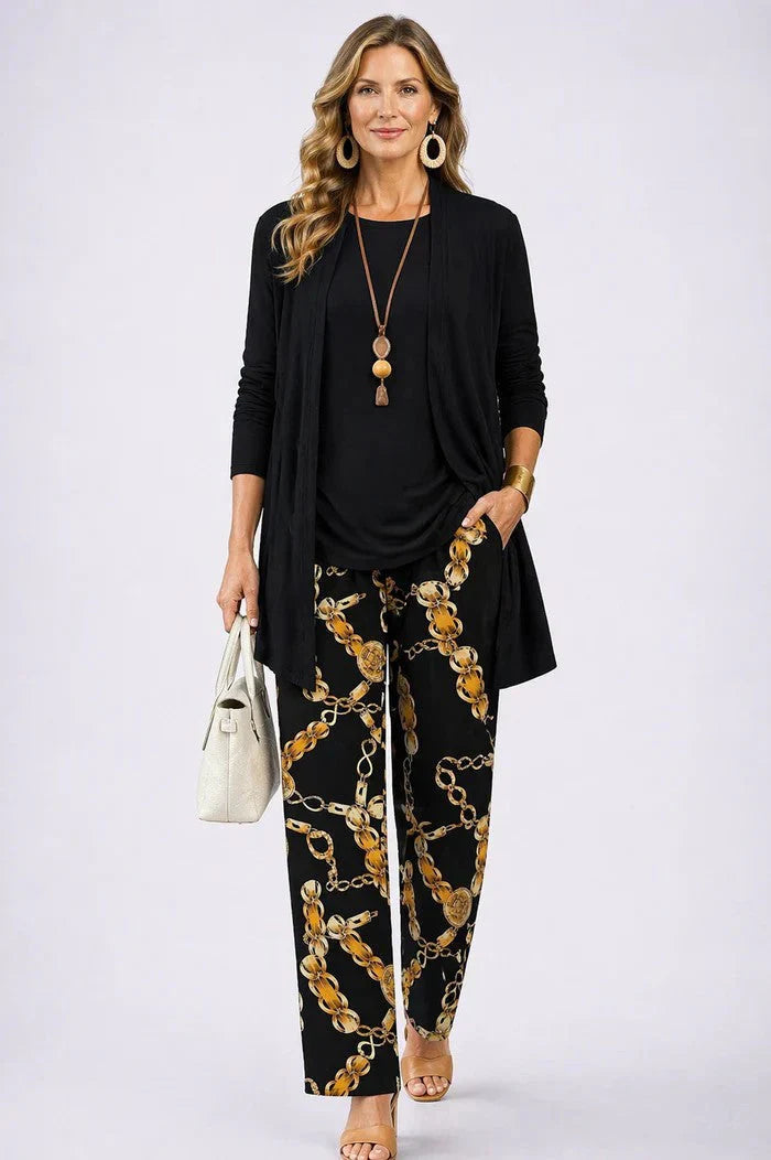 Chiara Martorana™ Coordinated Three-Piece Set for Effortless Style