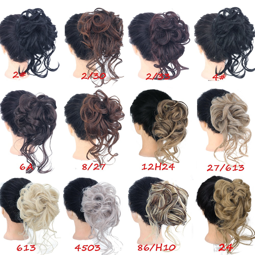 ChicChignon+™ Knotted hairpiece with clip
