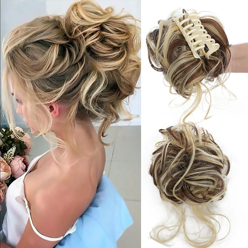 ChicChignon+™ Knotted hairpiece with clip