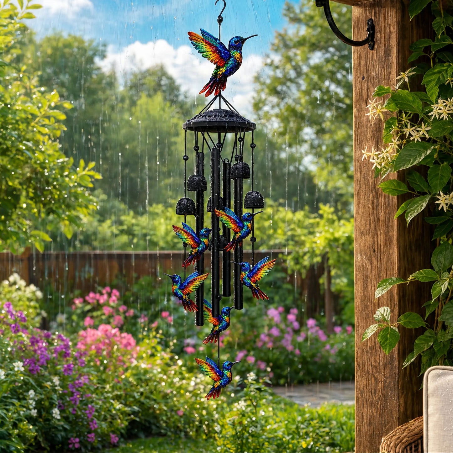 Chimera™ Elegant Metal Wind Chime for Serene Porches