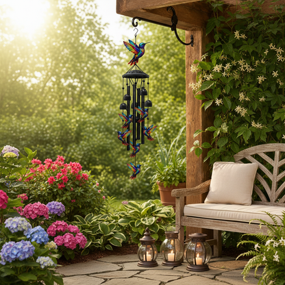 Chimera™ Elegant Metal Wind Chime for Serene Porches
