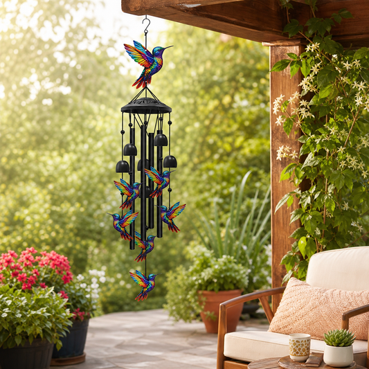 Chimera™ Elegant Metal Wind Chime for Serene Porches