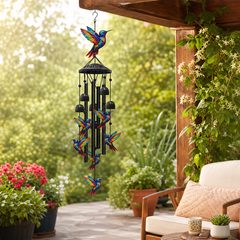 Chimera™ Elegant Metal Wind Chime for Serene Porches