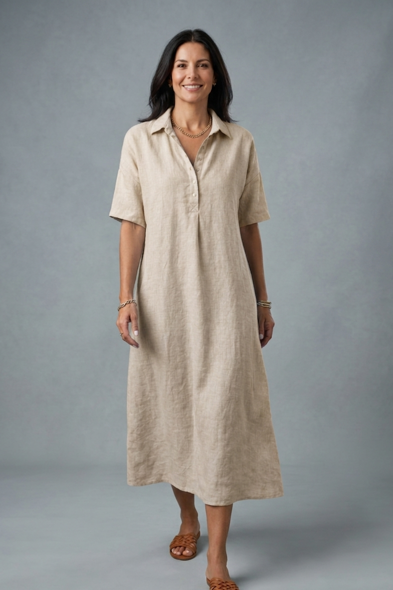 Cinzia Mosca™ Breezy Polo Dress