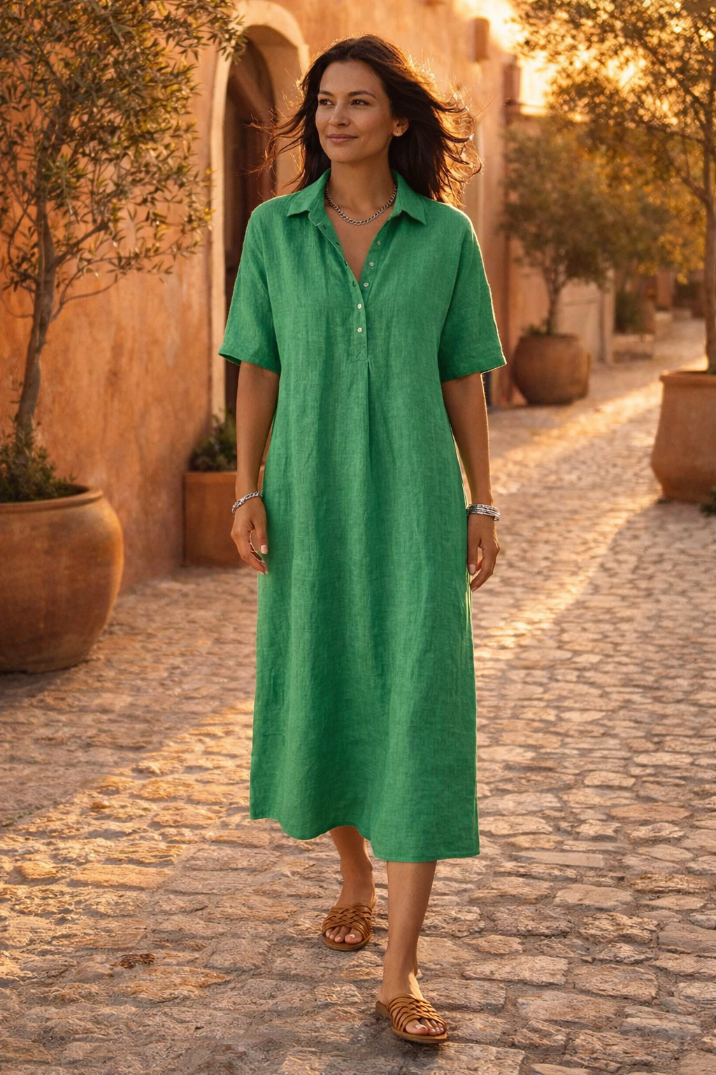Cinzia Mosca™ Breezy Polo Dress