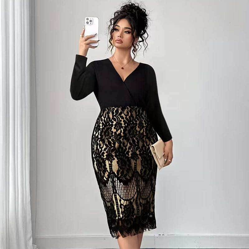 Cinzietta Azzolini™ Effortless V-Neck Everyday Dress