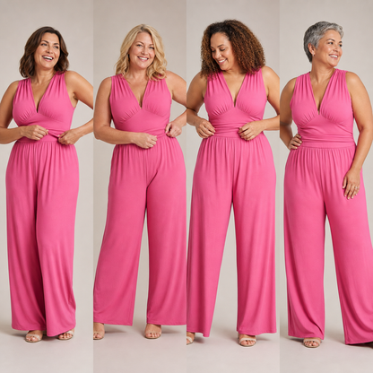 Cinzietta Ongaro™ Flattering Jumpsuit for Effortless Style