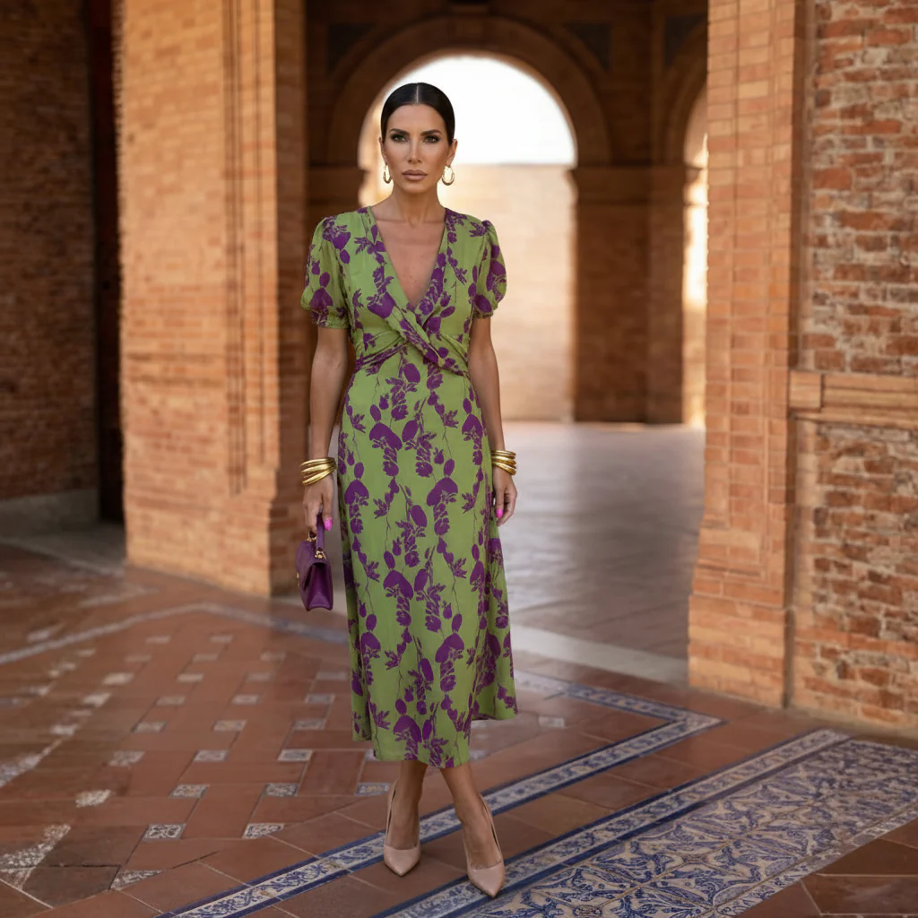 Clarissa Pavone™ Elegant Everyday Spring Dress