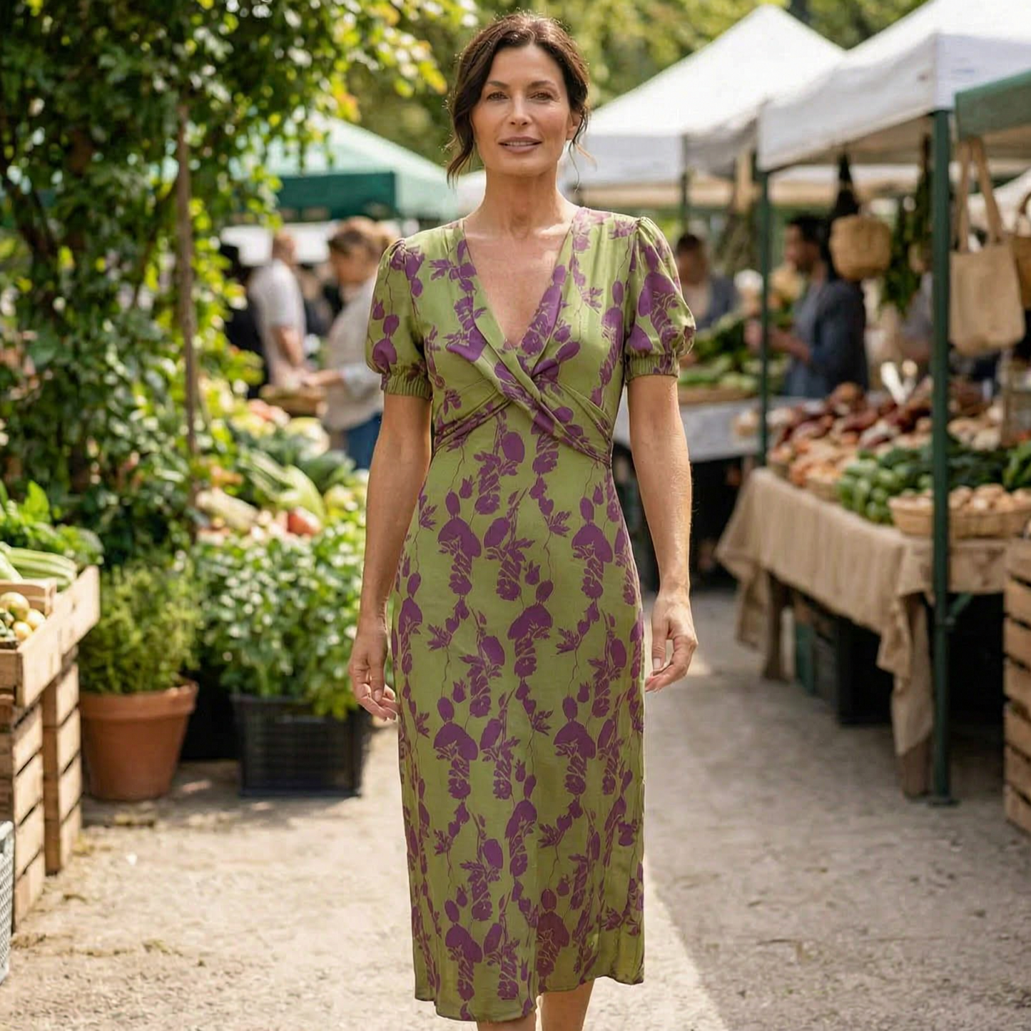 Clarissa Pavone™ Elegant Everyday Spring Dress