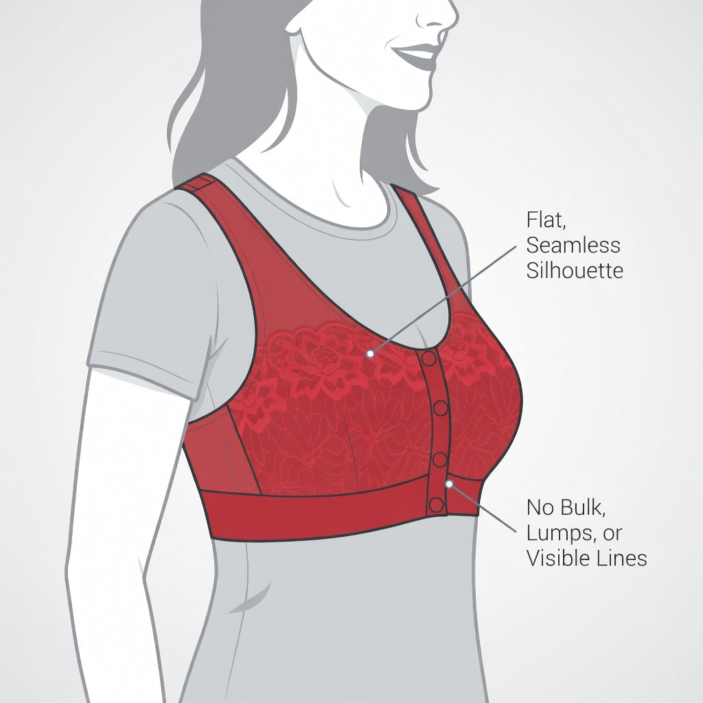 Claspella™ Breathable Front Clasp Bra for All-Day Comfort