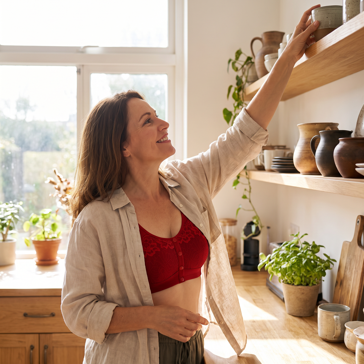 Claspella™ Breathable Front Clasp Bra for All-Day Comfort