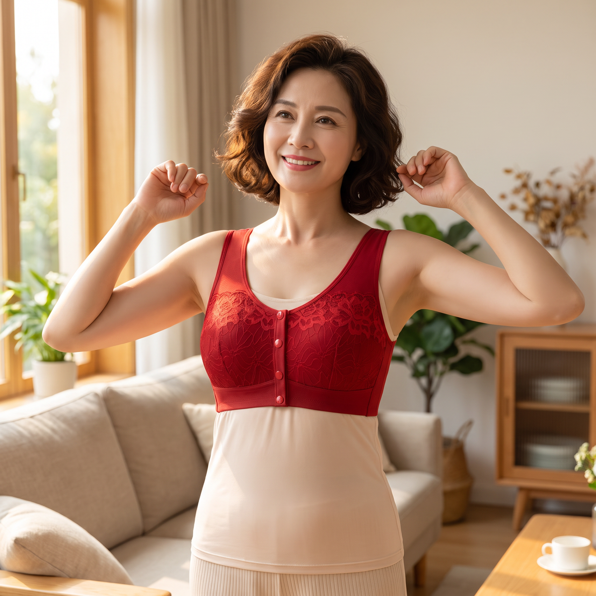 Claspella™ Breathable Front Clasp Bra for All-Day Comfort