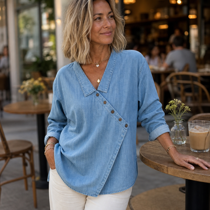 Claudia Ortolani™ Relaxed Blouse for Effortless Style