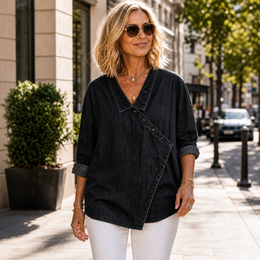 Claudia Ortolani™ Relaxed Blouse for Effortless Style