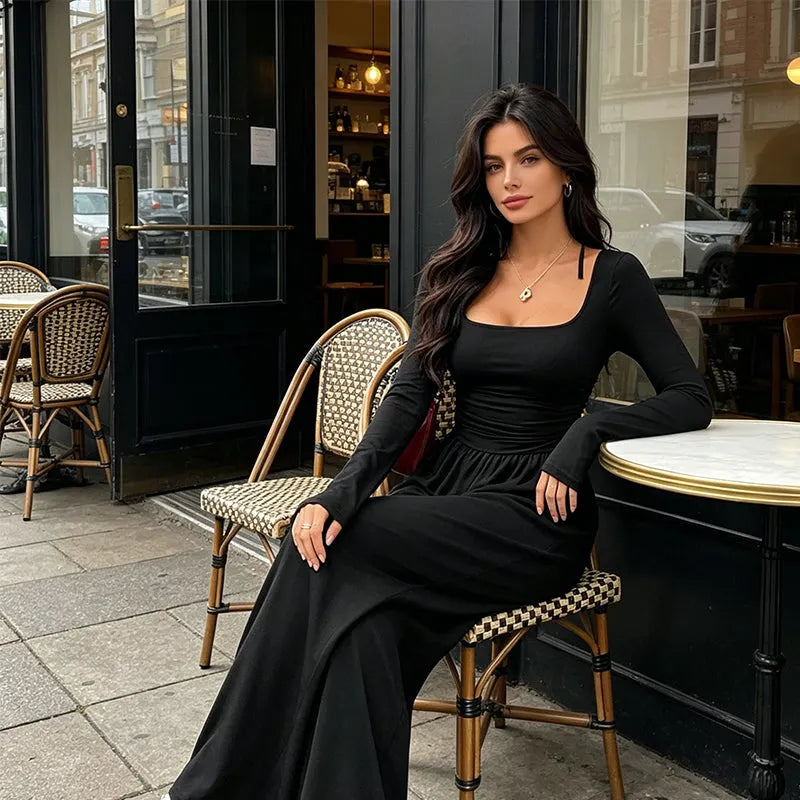 Claudina Attanasio™ Elegant Wide Leg Jumpsuit for Effortless Dressing