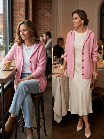 Clelia ZIngale™ Cozy Cardigan for Everyday Layering
