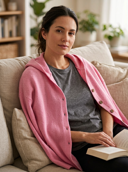 Clelia ZIngale™ Cozy Cardigan for Everyday Layering