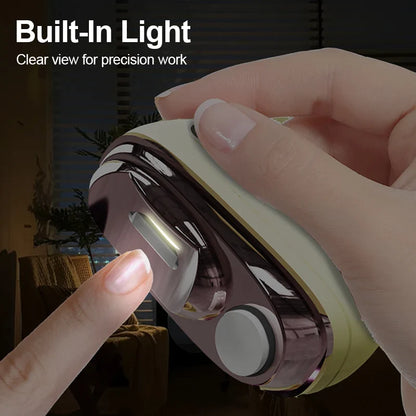ClipGuard Pro+™ Gentle Electric Nail Clipper and File