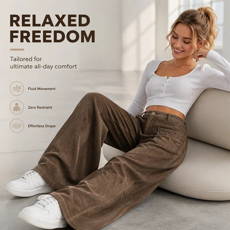 Colomba Ughi™ Relaxed Wide Leg Pants for Everyday Comfort