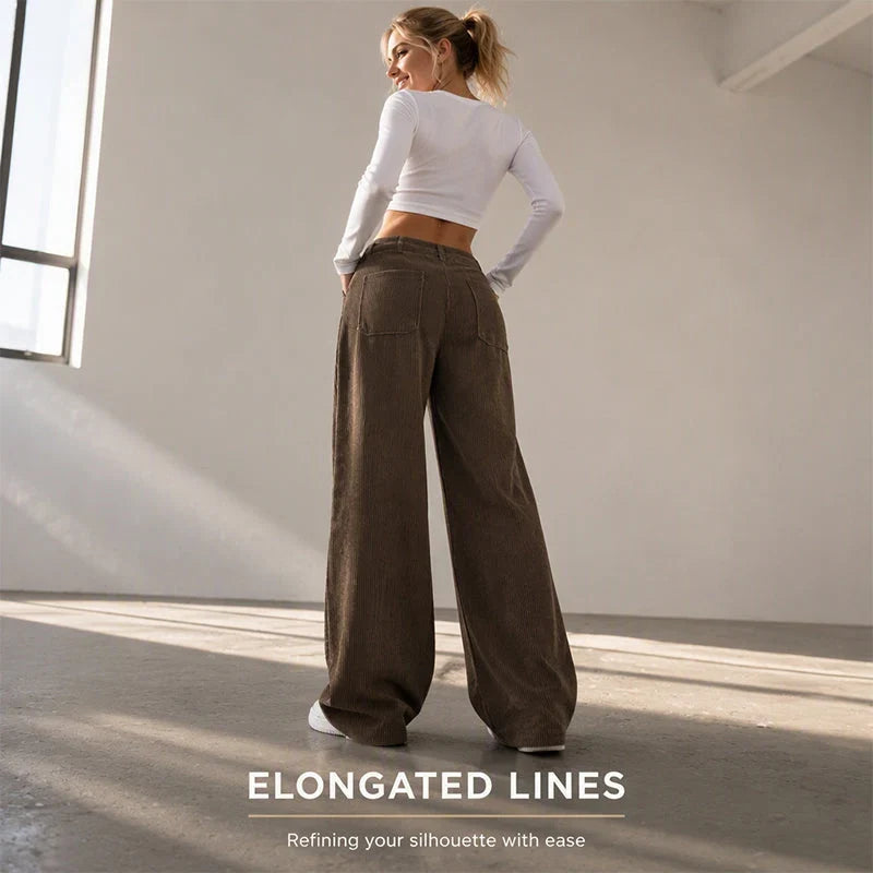 Colomba Ughi™ Relaxed Wide Leg Pants for Everyday Comfort