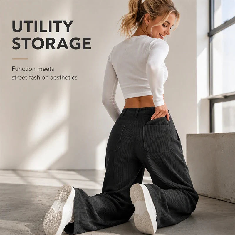 Colomba Ughi™ Relaxed Wide Leg Pants for Everyday Comfort