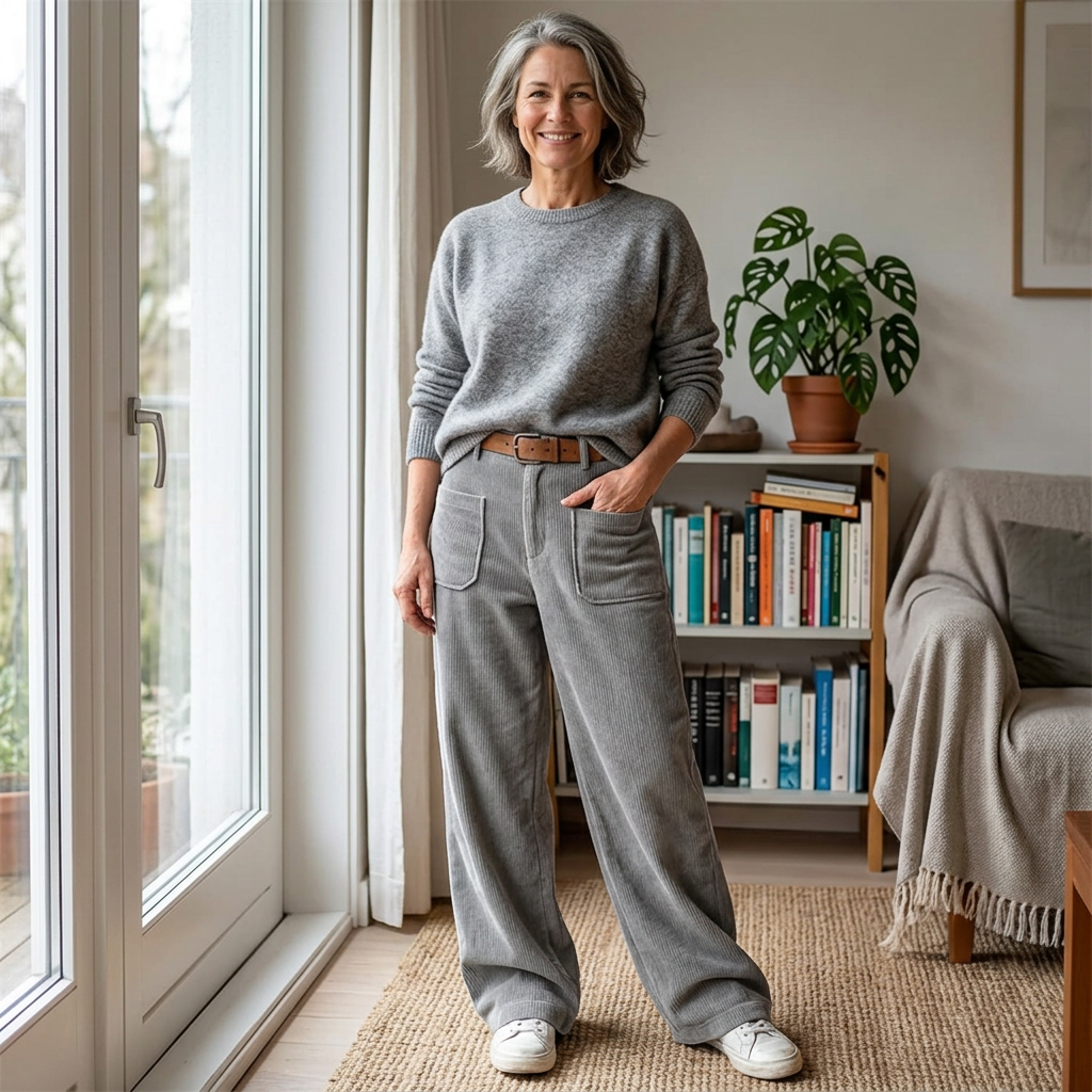 Colomba Ughi™ Relaxed Wide Leg Pants for Everyday Comfort