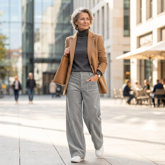 Colomba Ughi™ Relaxed Wide Leg Pants for Everyday Comfort