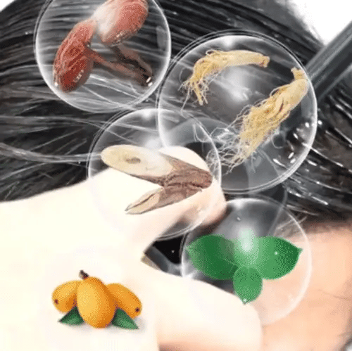 Combrané™ Gentle Comb Hair Dye for Natural Dark Color