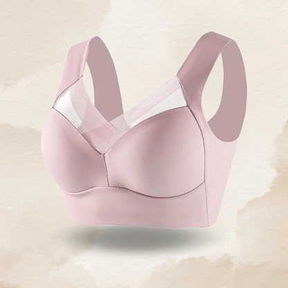 ComfyHold™ Sexy Wireless Push Up Bra - alternate color variant back view on model