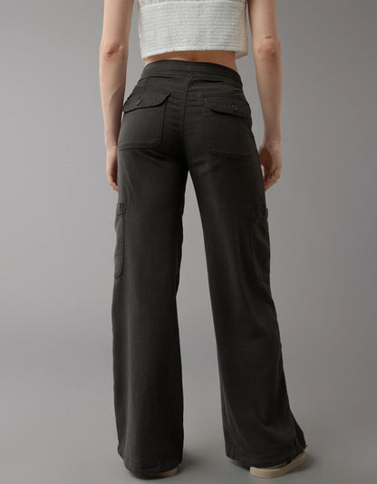 Concetta Baldovini™ Breathable Wide Leg Cargo Pants