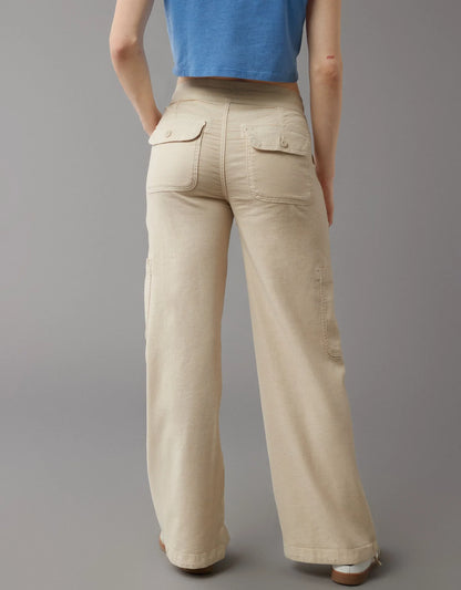 Concetta Baldovini™ Breathable Wide Leg Cargo Pants