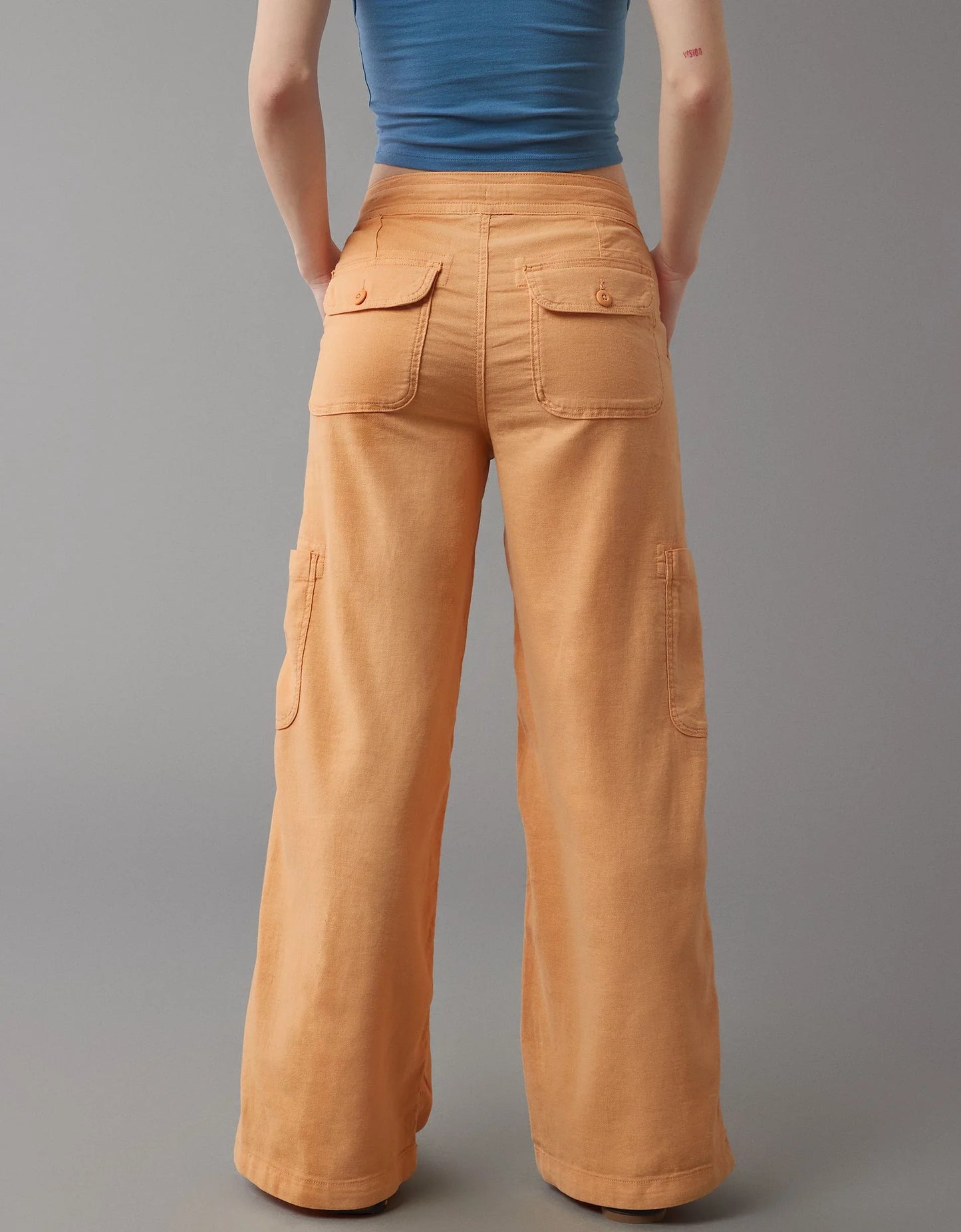 Concetta Baldovini™ Breathable Wide Leg Cargo Pants