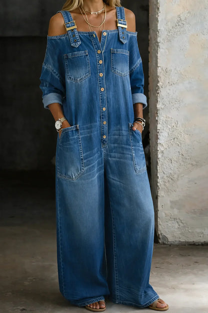 Concetta Iorizzo™ Versatile Split Denim Dress, Day to Night