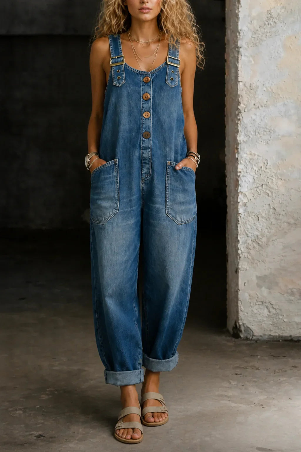 Concetta Iorizzo™ Versatile Split Denim Dress, Day to Night