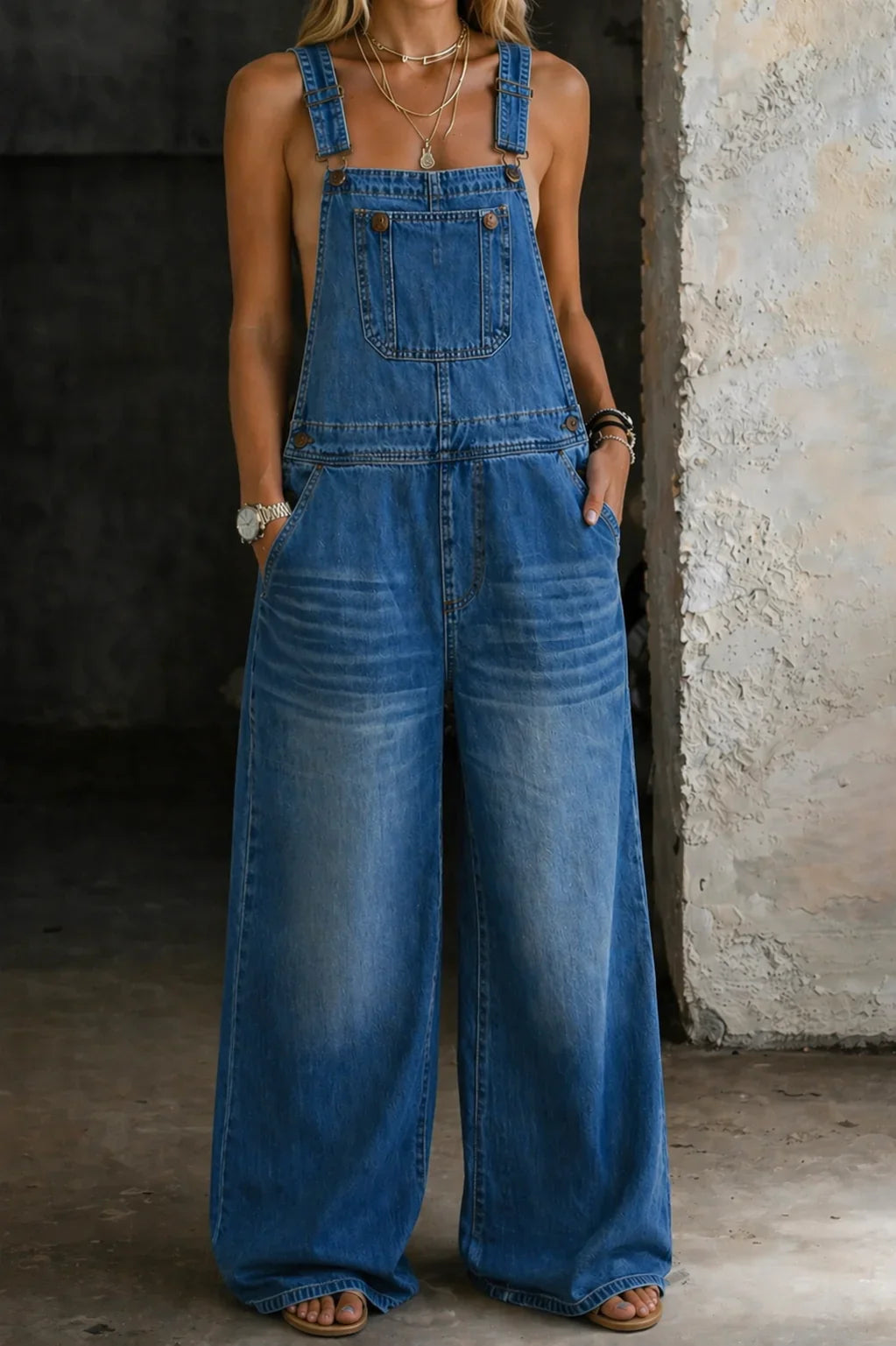 Concetta Iorizzo™ Versatile Split Denim Dress, Day to Night
