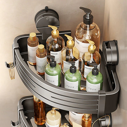 CornerHold Minimalist Corner Shelf - corner shower shelf holding toiletries and bath products