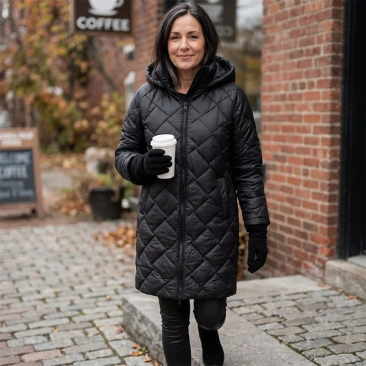 Costanza Fanelli™ Quilted Coat for Effortless Everyday Style