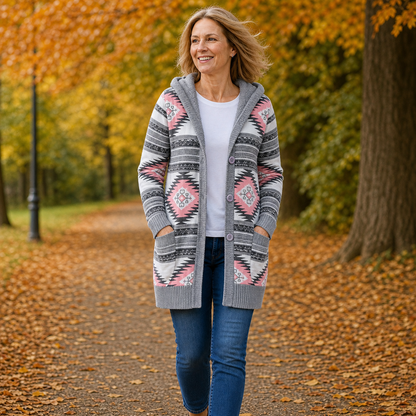 Cozella Luxe™ Hooded Pullover for Cool-Weather Comfort