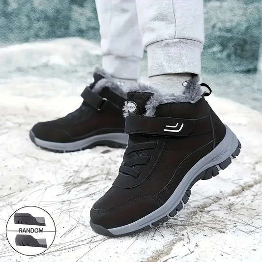 Cozella Nova™ Warm Winter Boots with Easy Velcro Closure