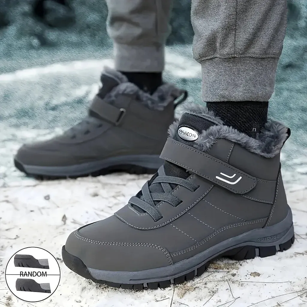 Cozella Nova™ Warm Winter Boots with Easy Velcro Closure