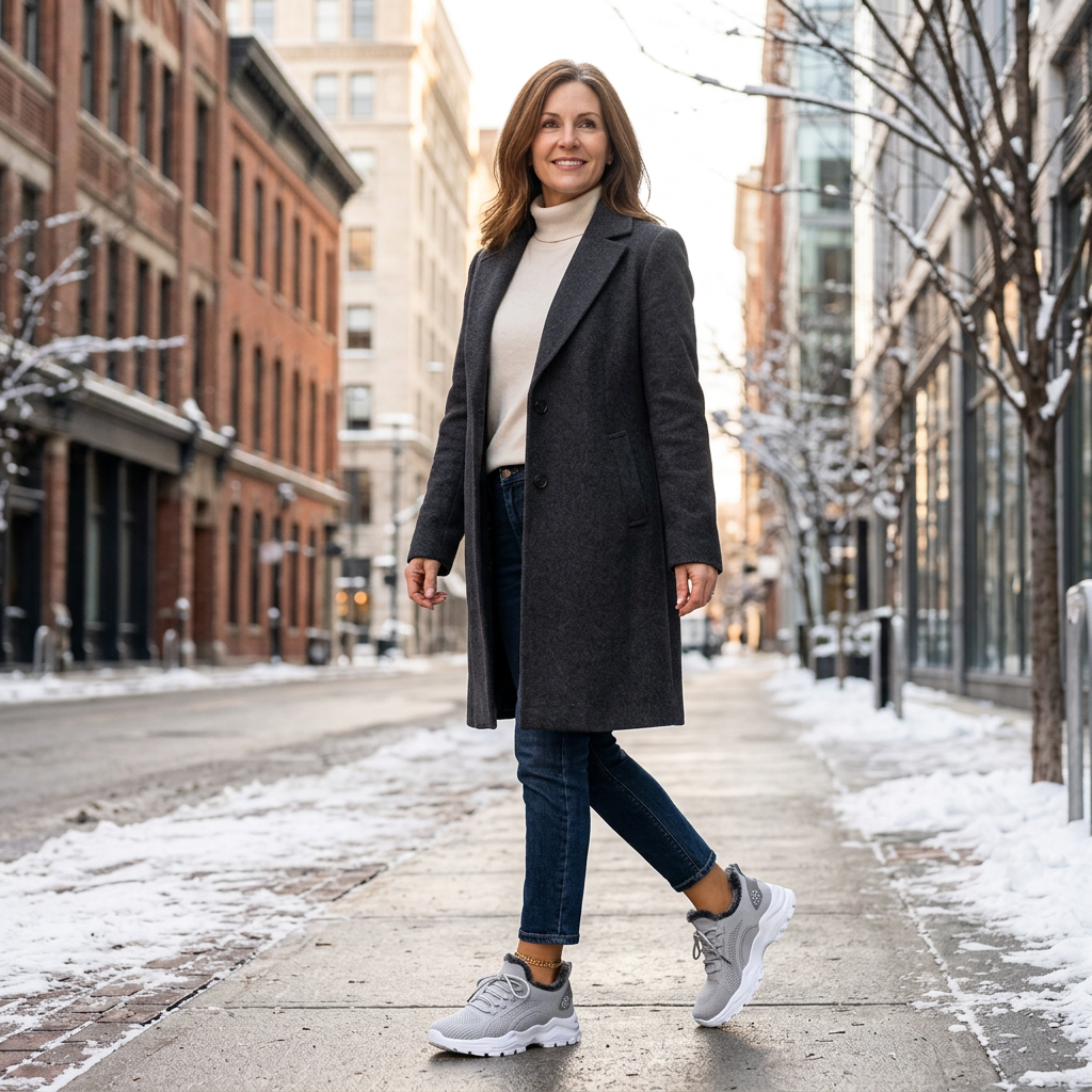 Cozella Plus™ Cozy Winter Sneakers for Everyday Warmth